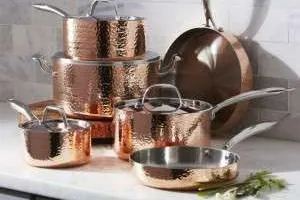 تمیز کردن طبیعی ظروف مسی