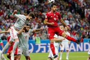 بازی ایران مقابل اسپانیا
