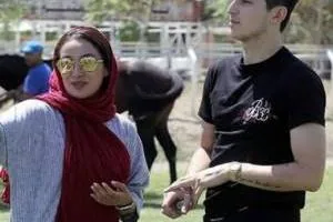 بهاره افشاری و سردار آزمون