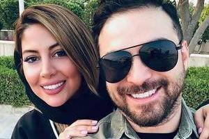 بابک جهانبخش و همسرش