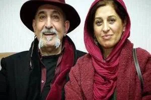 فرهاد آئیش و همسرش