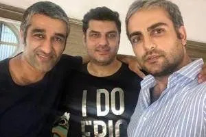 حامد کمیلی،پژمان جمشیدی و سام درخشانی