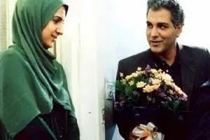 فاطمه گودرزی و مهران مدیری