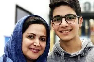 کمند امیرسلیمانی و پسرش