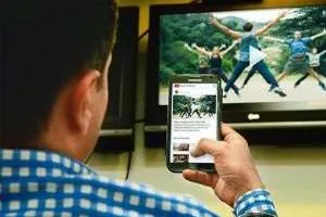 اتصال گوشی به تلویزیون