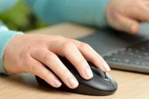کار نکردن موس