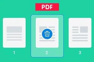 حذف صفحه از pdf