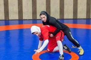 زنان کشتی گیر ایرانی