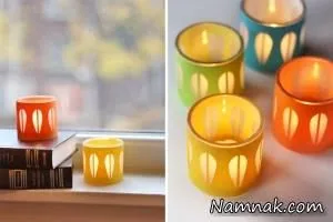 تزیین جاشمعی