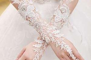 مدل دستکش عروس 