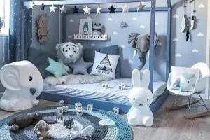 اتاق خواب آبی