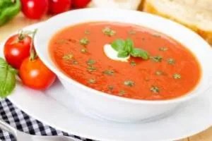 سوپ گوجه فرنگی