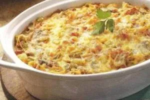 پاستا مرغ توفری (Chicken Tetrazzini)