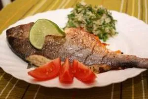 طرز تهیه ماهی شکم پر