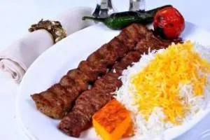 کباب کوبیده زعفرانی