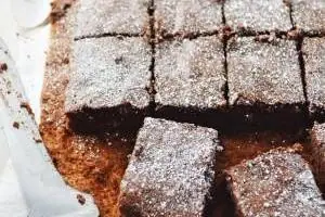 براونی قهوه گردویی