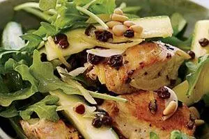 سالاد مرغ و کدو