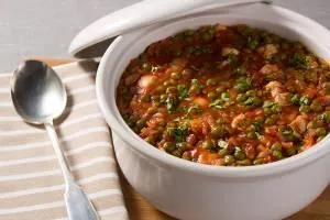 خورش نخود فرنگی