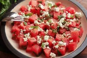 سالاد هندوانه نعنایی