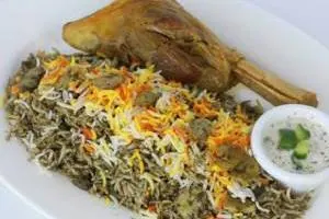 باقالی پلو با ماهیچه