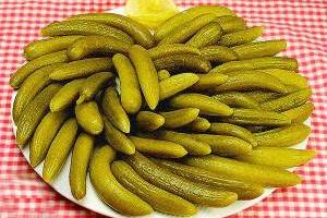 Fermented cucumbers