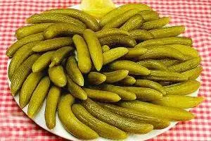 Fermented cucumbers