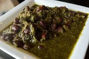 قورمه سبزی بدون گوشت