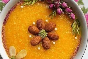 تزیین شله زرد