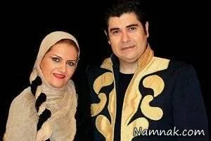 سالار عقیلی و همسرش