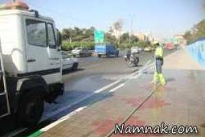 شستشوی خیابان