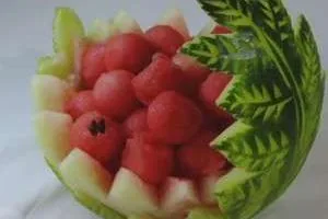 روش برش میوه