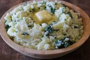 پوره کلم و سیب زمینی (Colcannon)