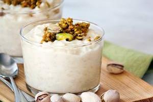 فرنی سنجد و سبوس گندم