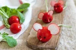 تزیین تربچه به شکل موش