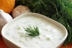 سس رژیمی ماست و شوید