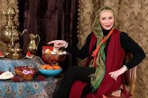 شقایق دهقان و همسر و پسرش