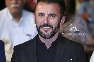 امین حیایی و پسرش