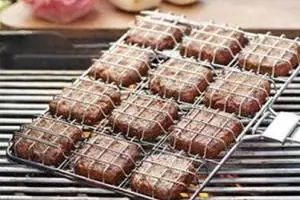 کباب کوبیده در توری