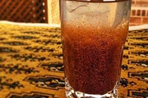 شربت با خاکشیر