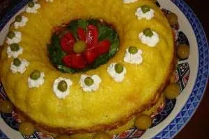 ته چین گوشت و بادمجان