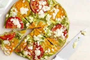 فریتاتا ی گوجه فرنگی و پستو