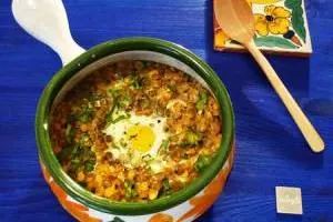 خوراک عدس