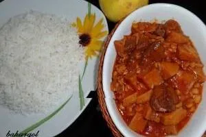 خورش به آلو