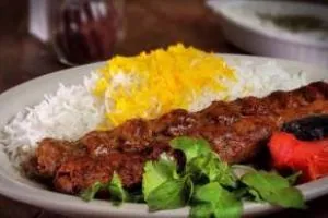 چلو کباب کوبیده