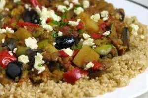 خوراک باقلا بادمجان