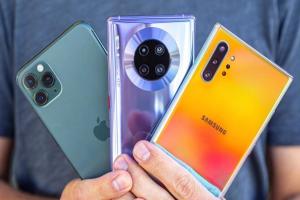 گوشی سامسونگ، شیائومی و آیفون