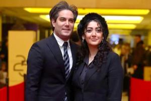 امیرعلی نبویان و همسرش