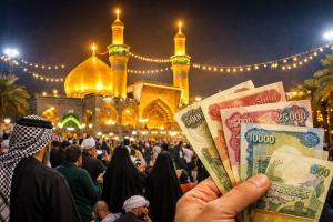 دینار برای زائران نجف