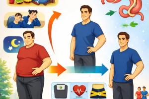 علت چاقی شکم و نقش عمل لاغری در کاهش وزن