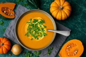 سوپ کدو حلوایی